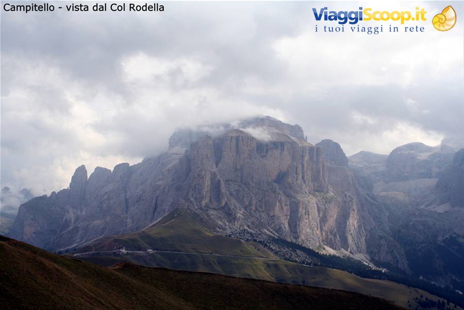 Campitello - vista dal Col Rodella