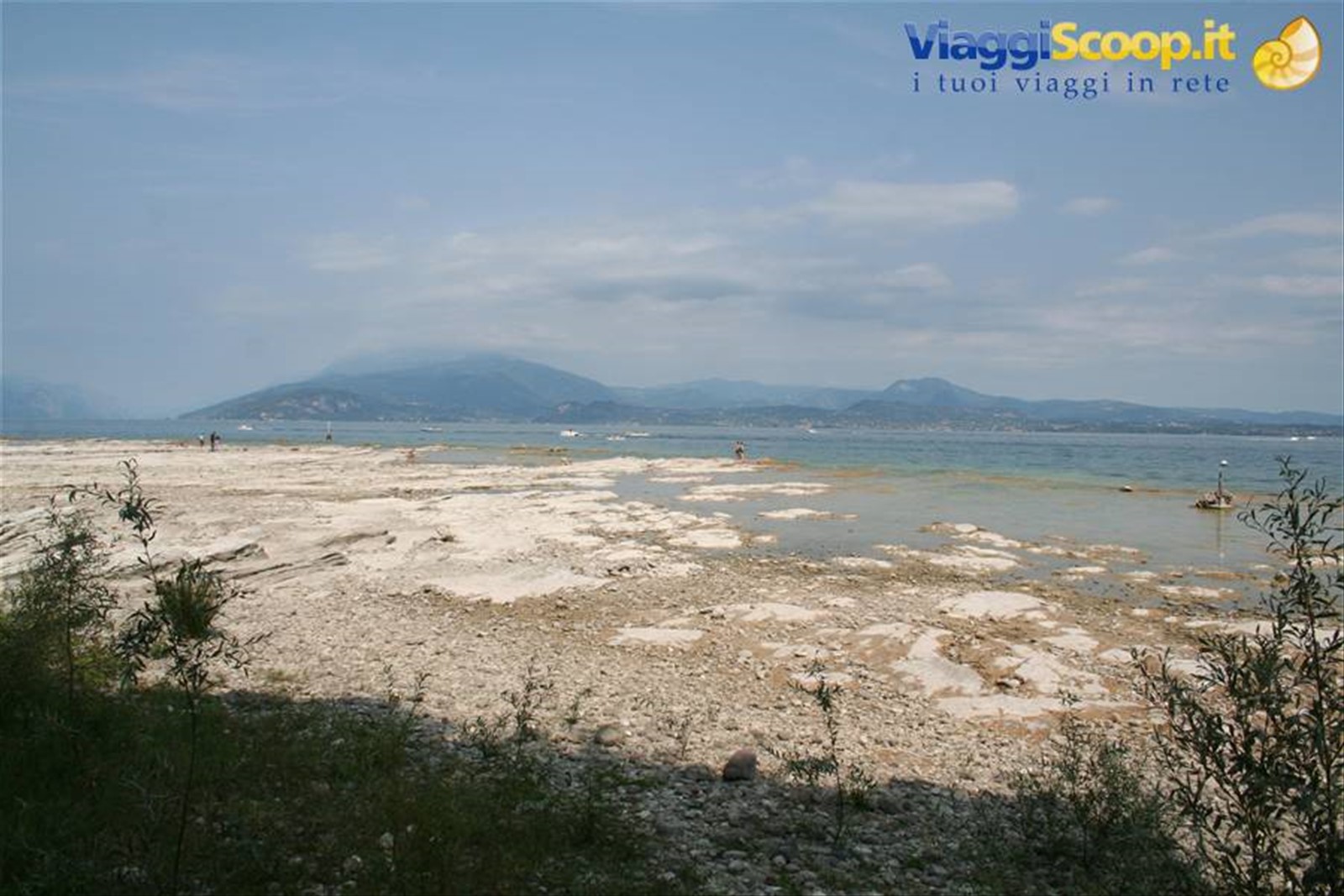Sirmione - Il lago in secca