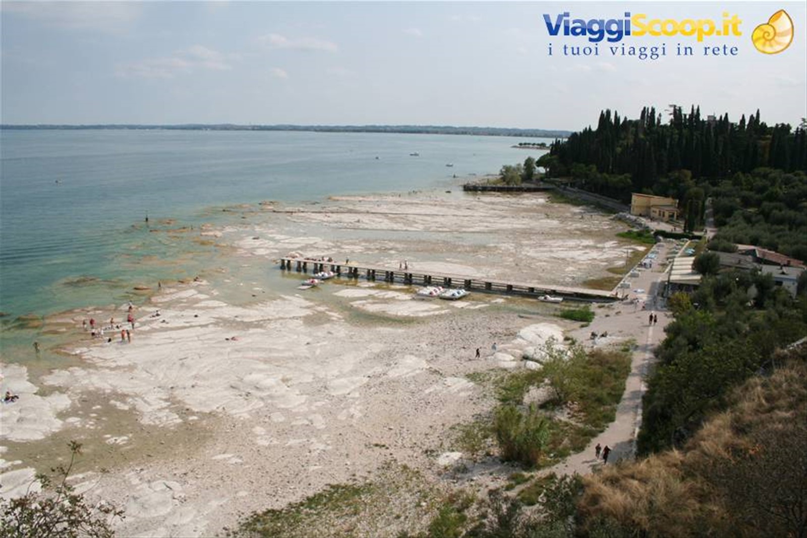 Sirmione - il lago in secca