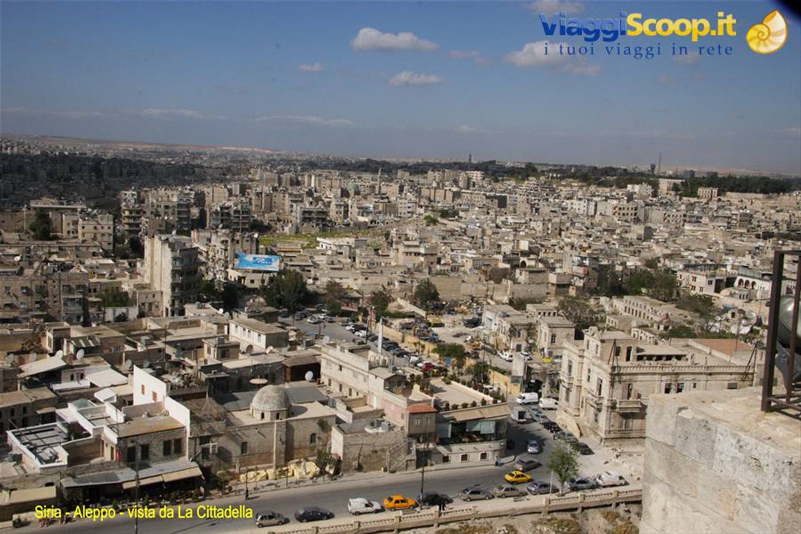 Siria - Aleppo - vista dalla Cittadella