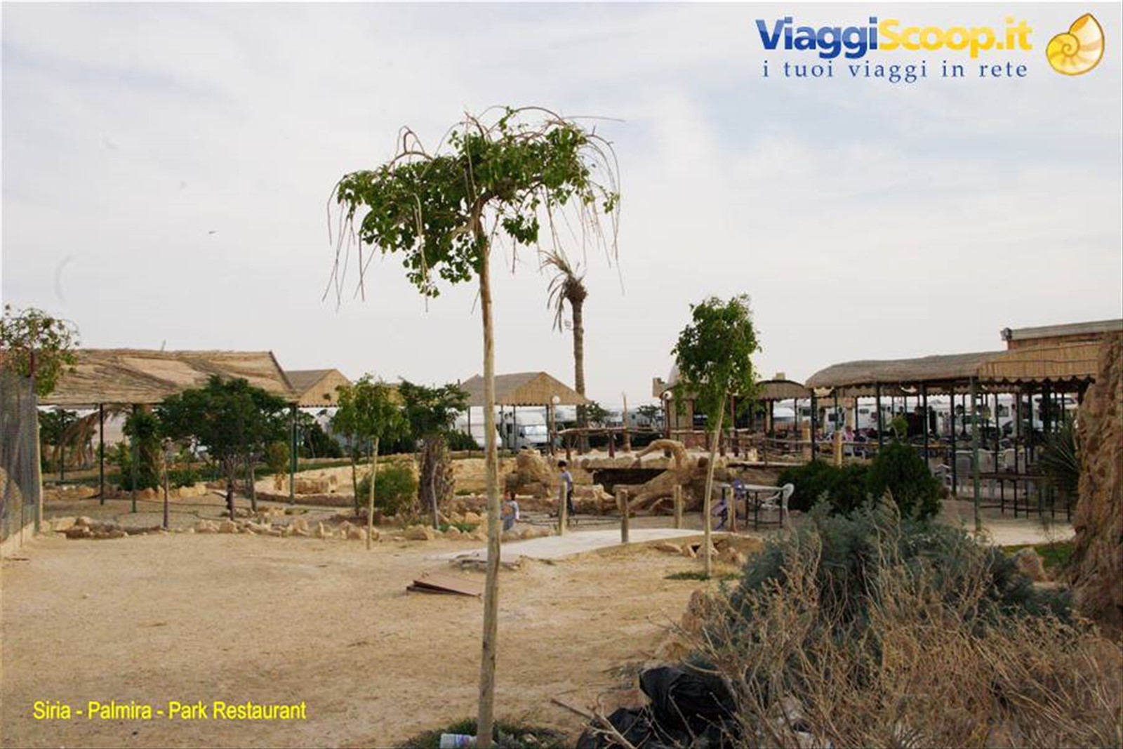 Siria - Palmira - Park restaurant