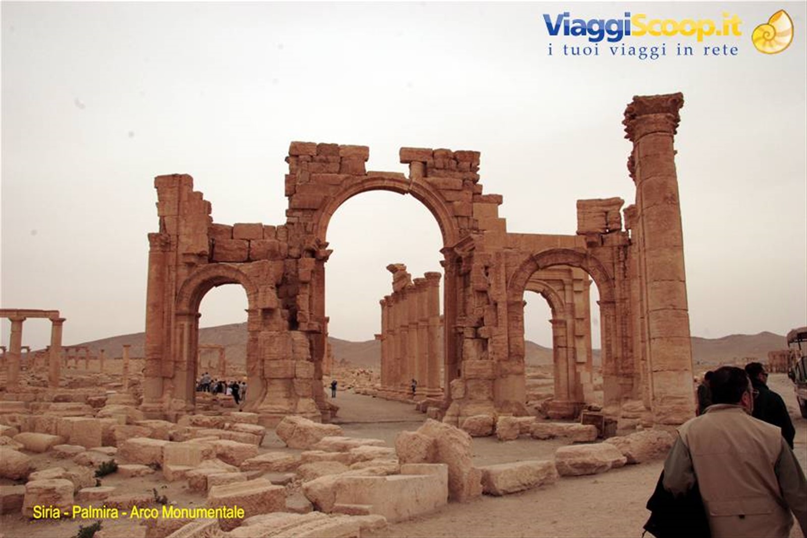 Siria - Palmira - Arco monumentale