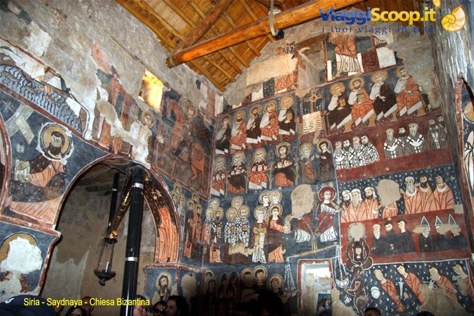Siria - Saydnaya - Monastero di San Mosè l'Abissino - chiesa bizantina