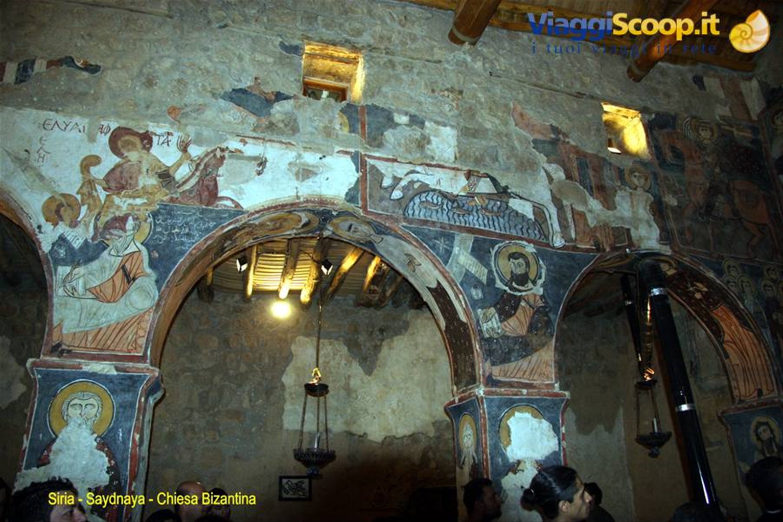 Siria - Saydnaya - Monastero di San Mosè l'Abissino - chiesa bizantina