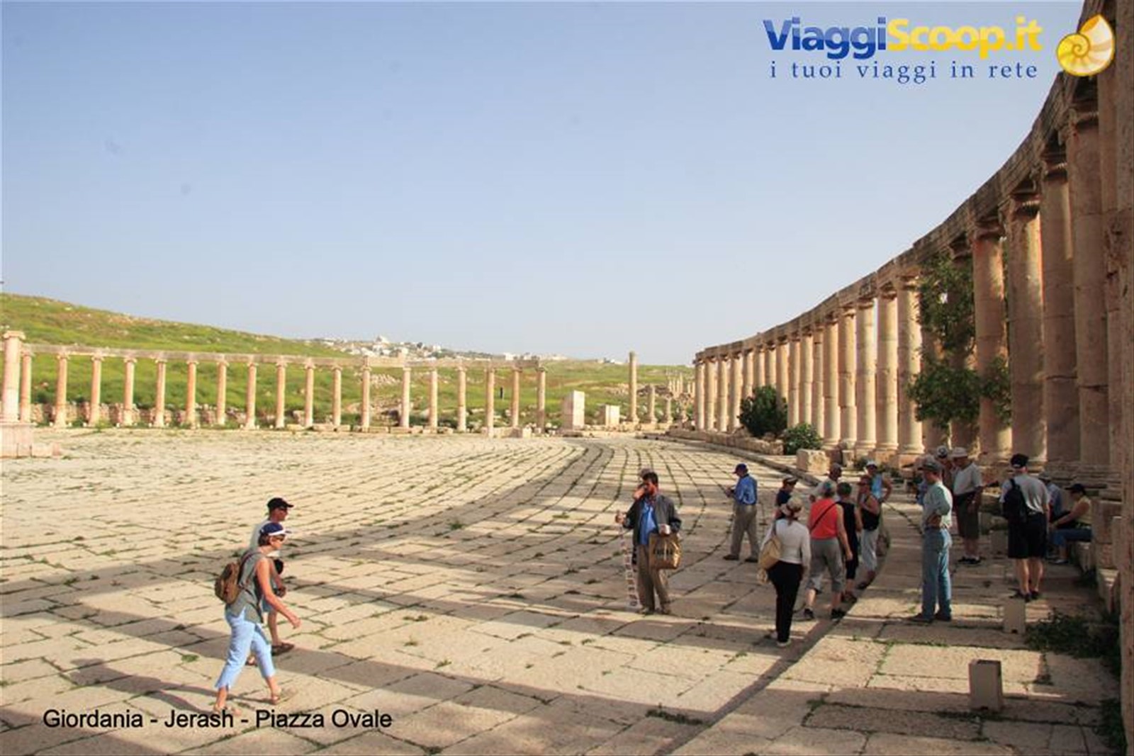 Giordania - Jerash - Piazza Ovale