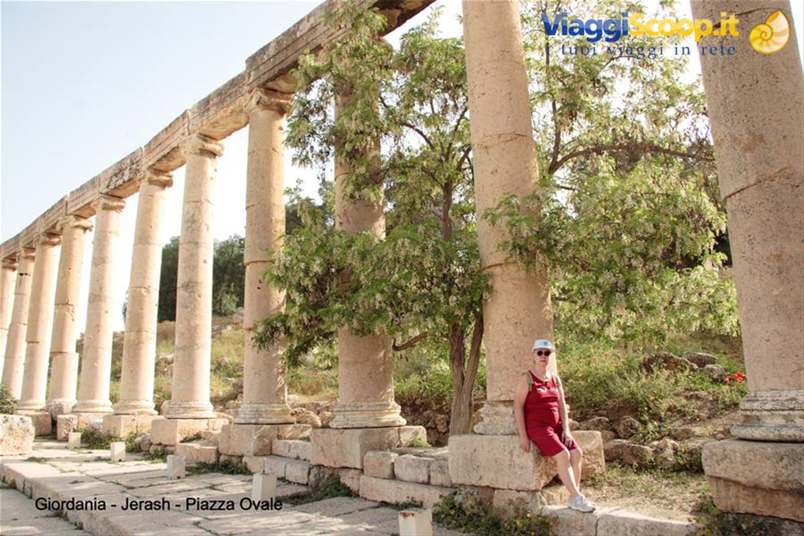 Giordania - Jerash - Piazza Ovale