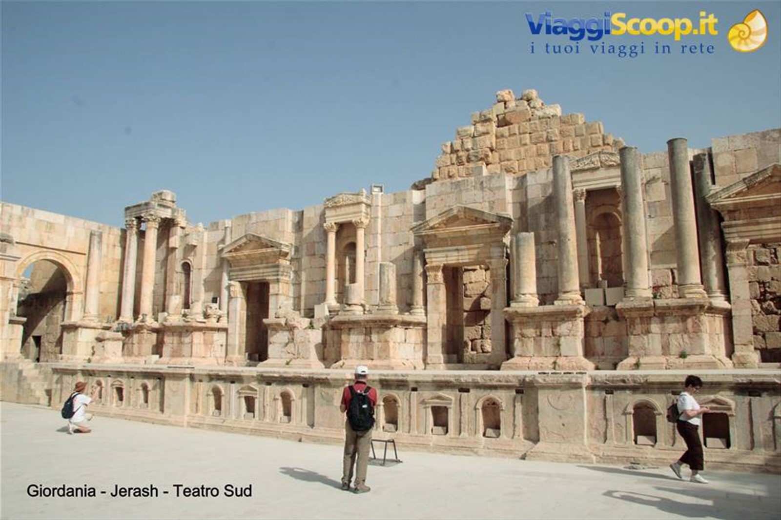 Giordania - Jerash - Teatro sud