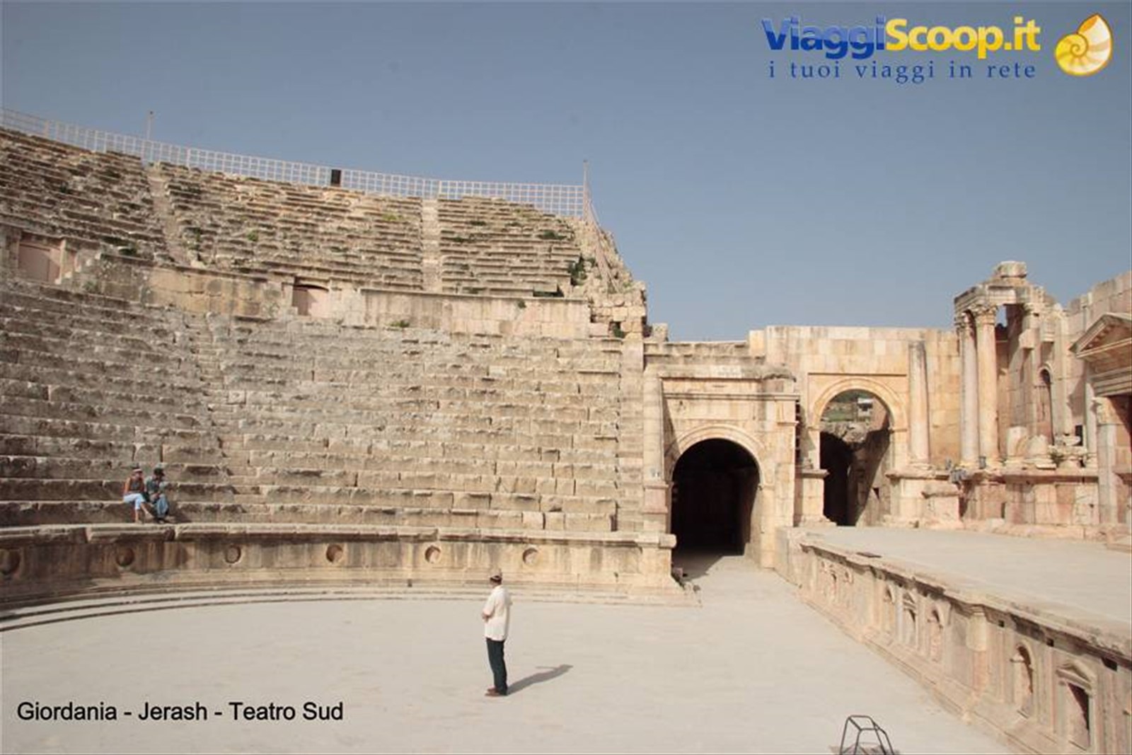 Giordania - Jerash - Teatro sud