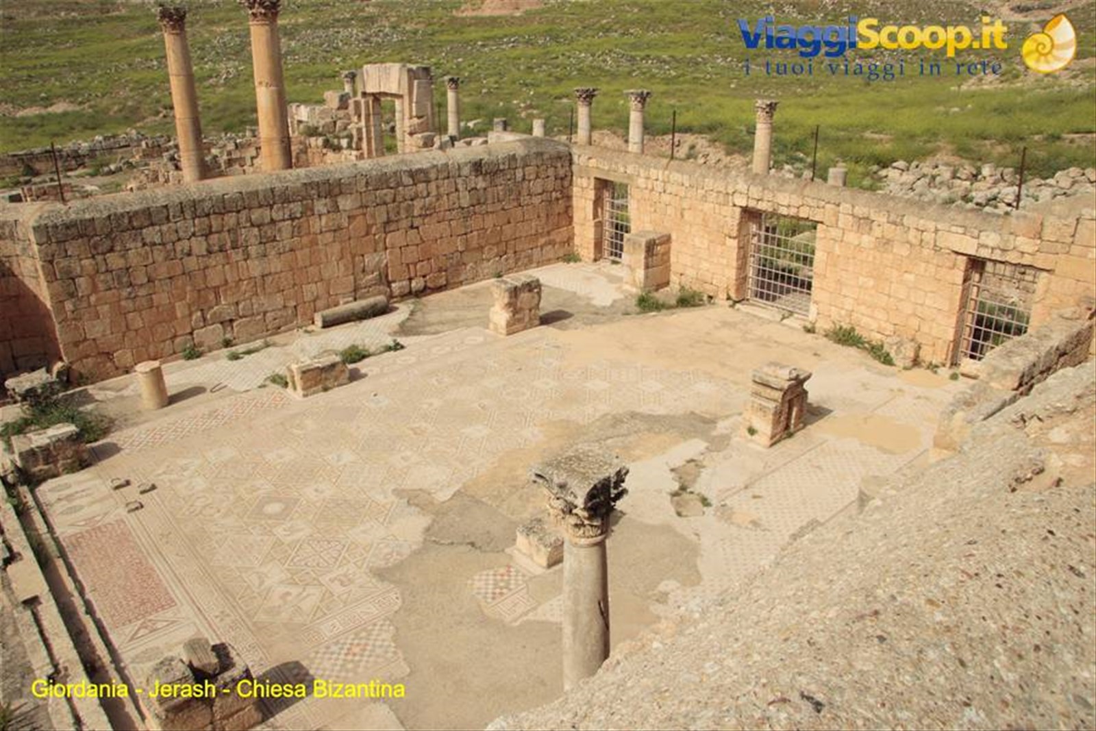 Giordania - Jerash - Chiesa Bizantina