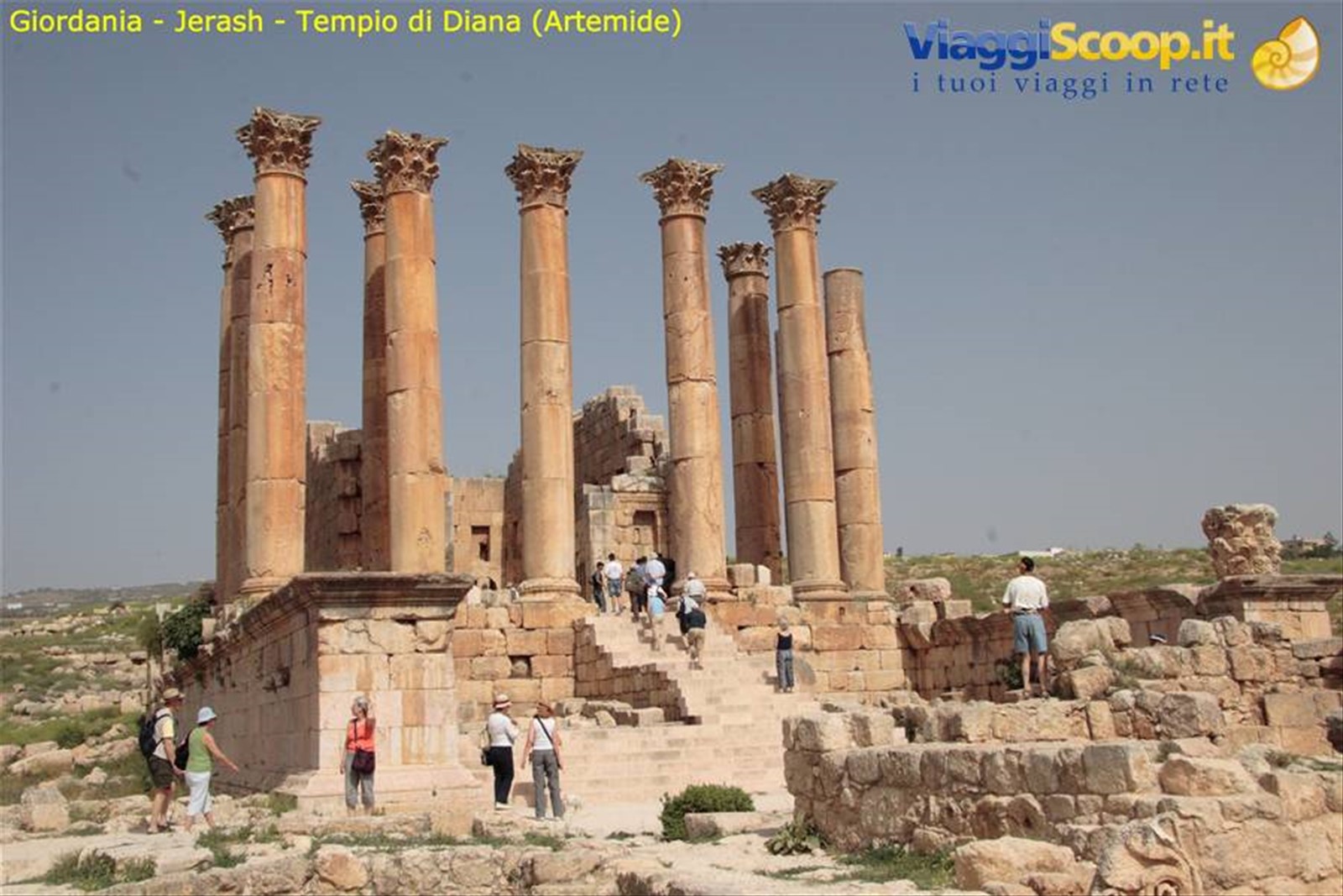 Giordania - Jerash - Tempio di Diana