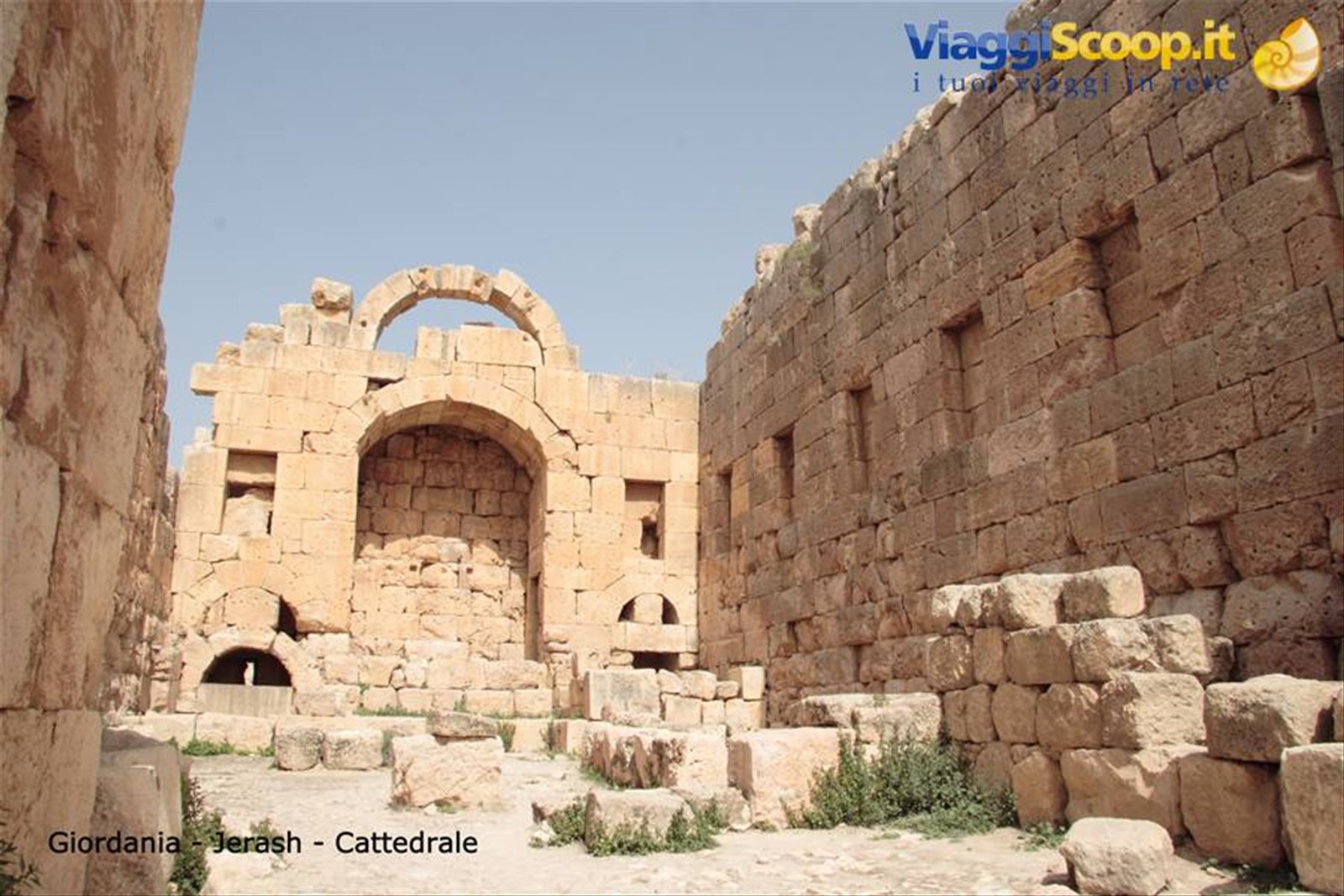 Giordania - Jerash - la Cattedrale