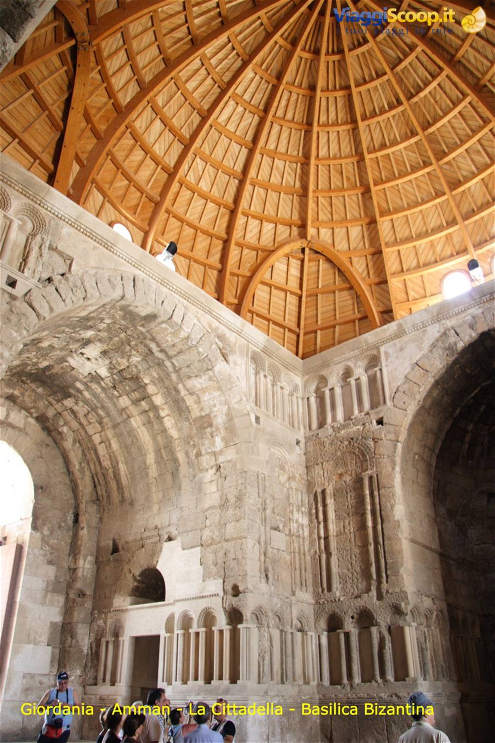 Giordania - Amman - La Cittadella - Basilica bizantina