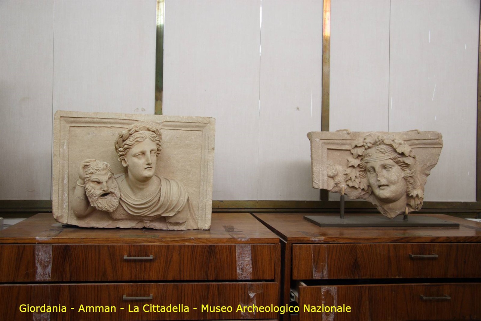 Giordania - Amman - La Cittadella - Museo archeologico