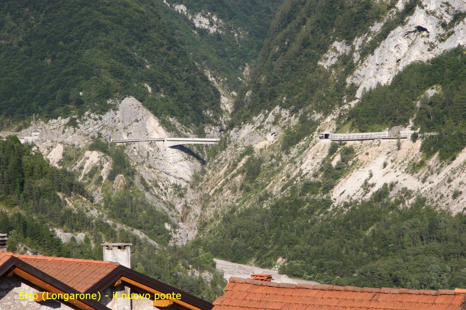 Erto (Longarone) - il nuovo ponte