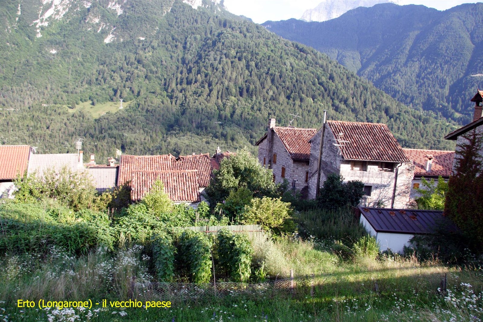 Erto (Longarone) - il nuovo paese