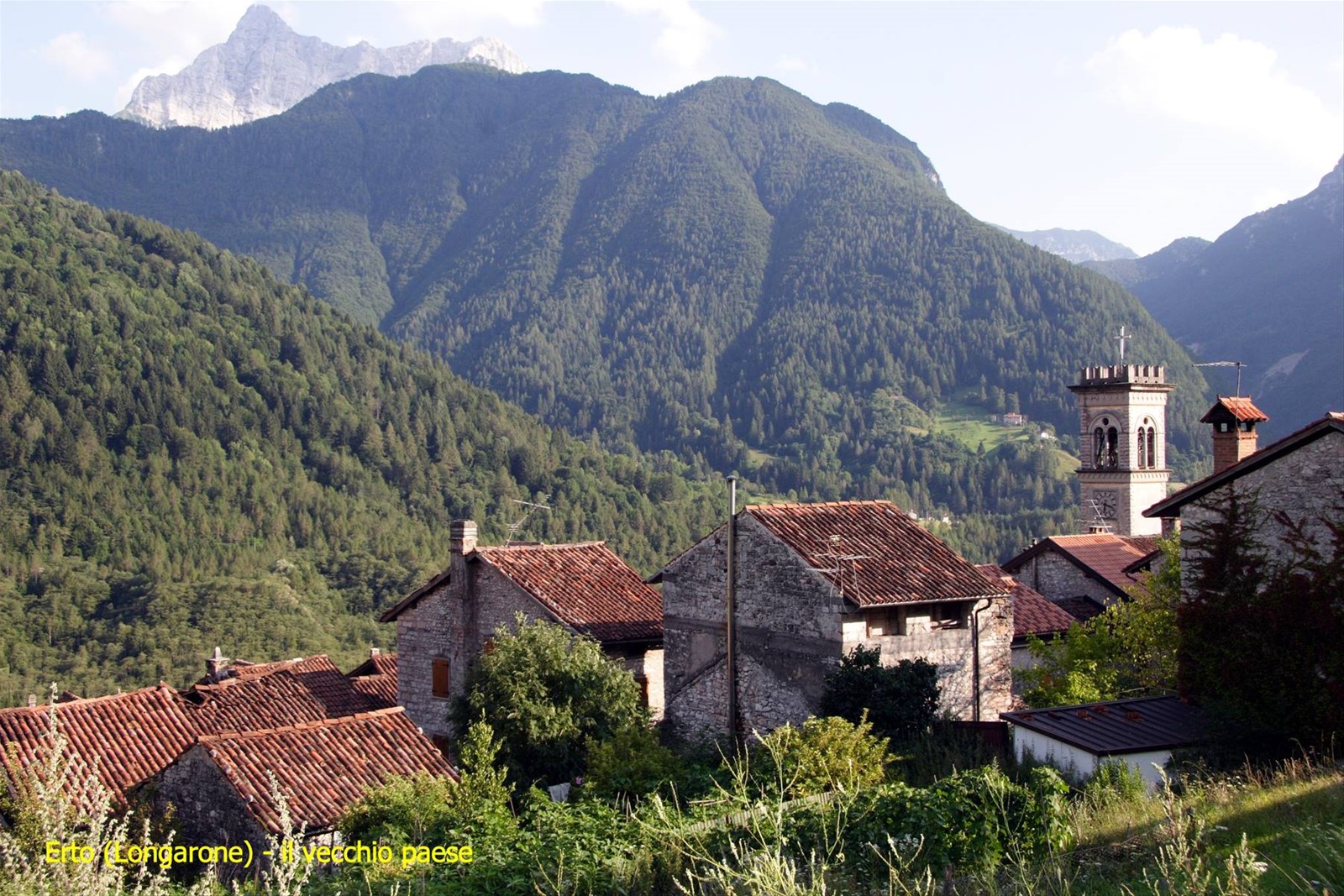 Erto (Longarone) - il nuovo paese
