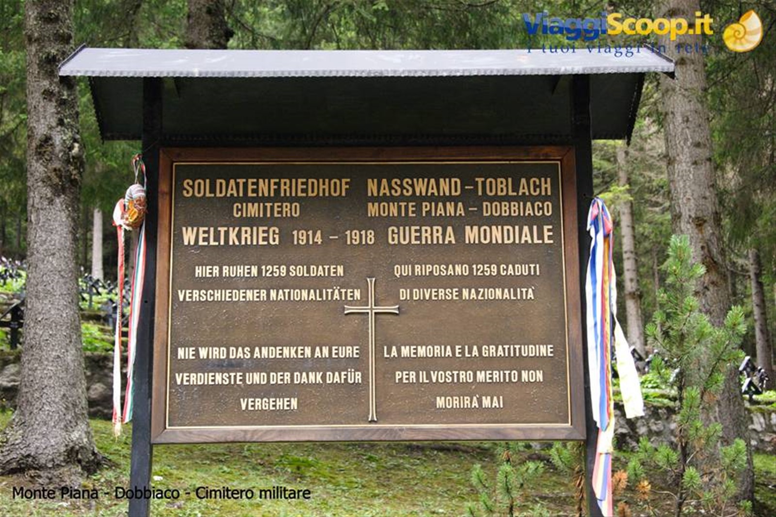 Dobbiaco - Monte Piana - Cimitero militare della prima guerra mondiale
