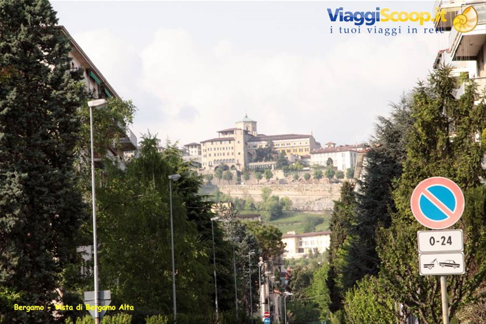 Bergamo - Vista di Bergamo alta