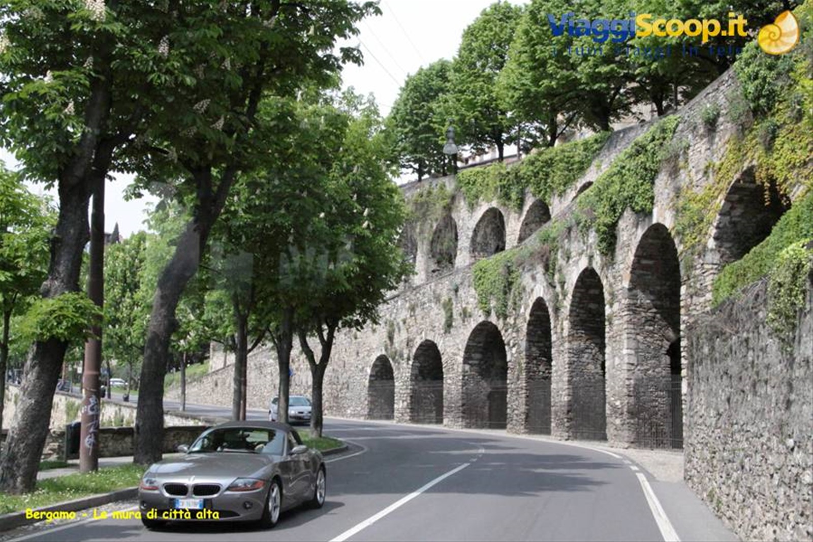 Bergamo - le mura della città alta