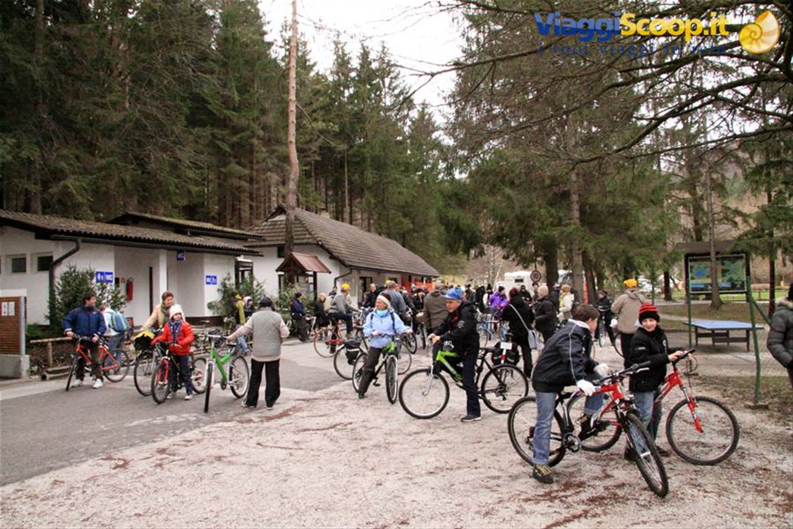 si parte in bici