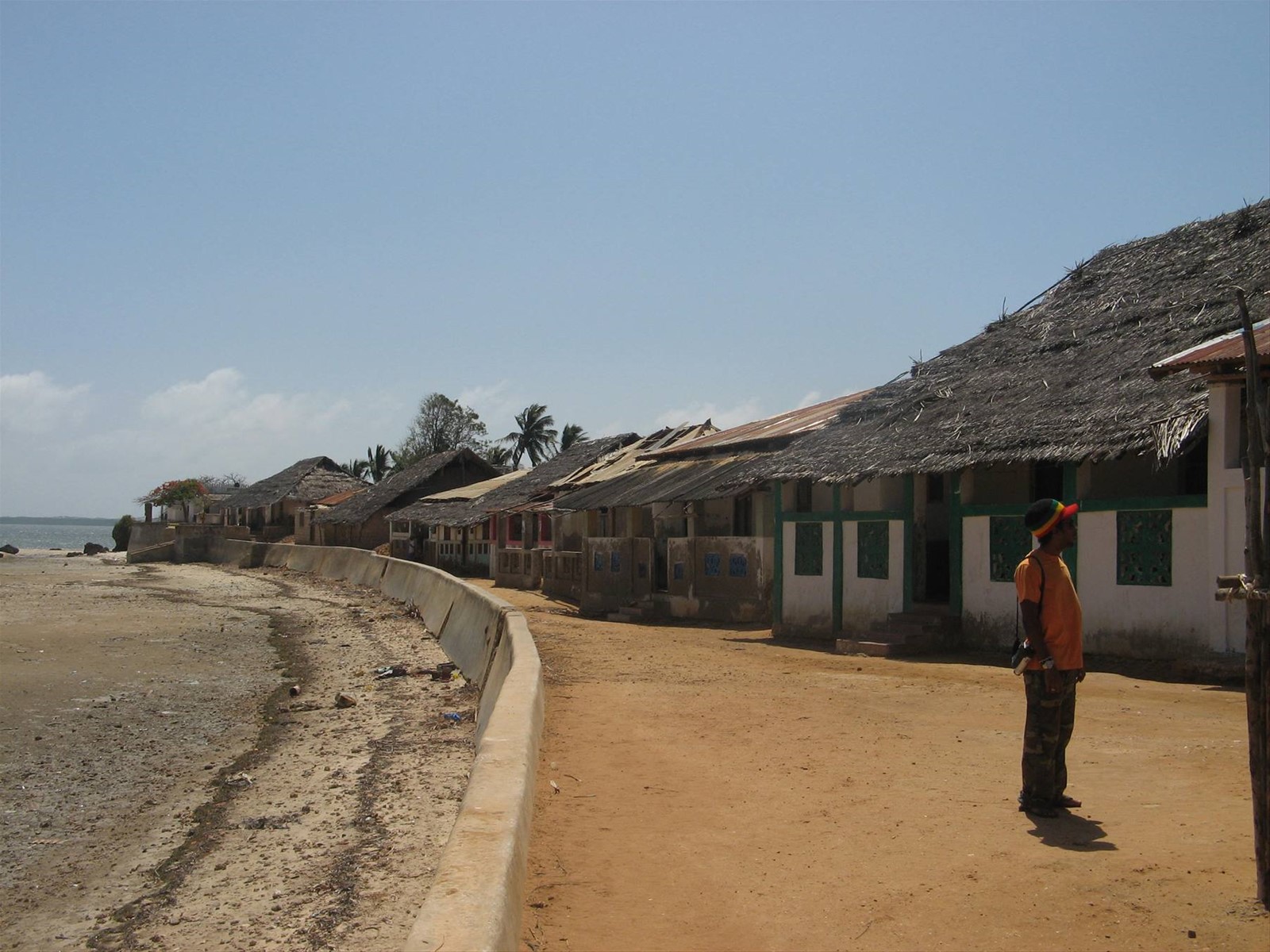 il lungomare di Ndau....