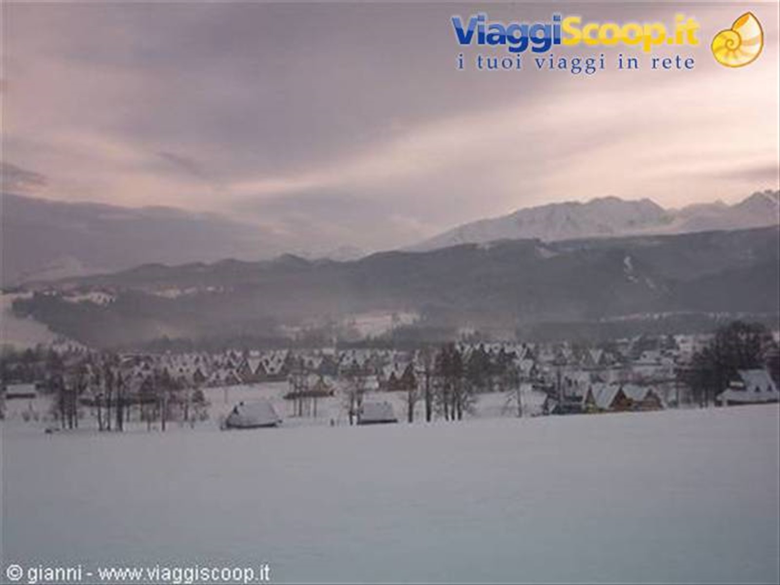 Quartiere di Zakopane.