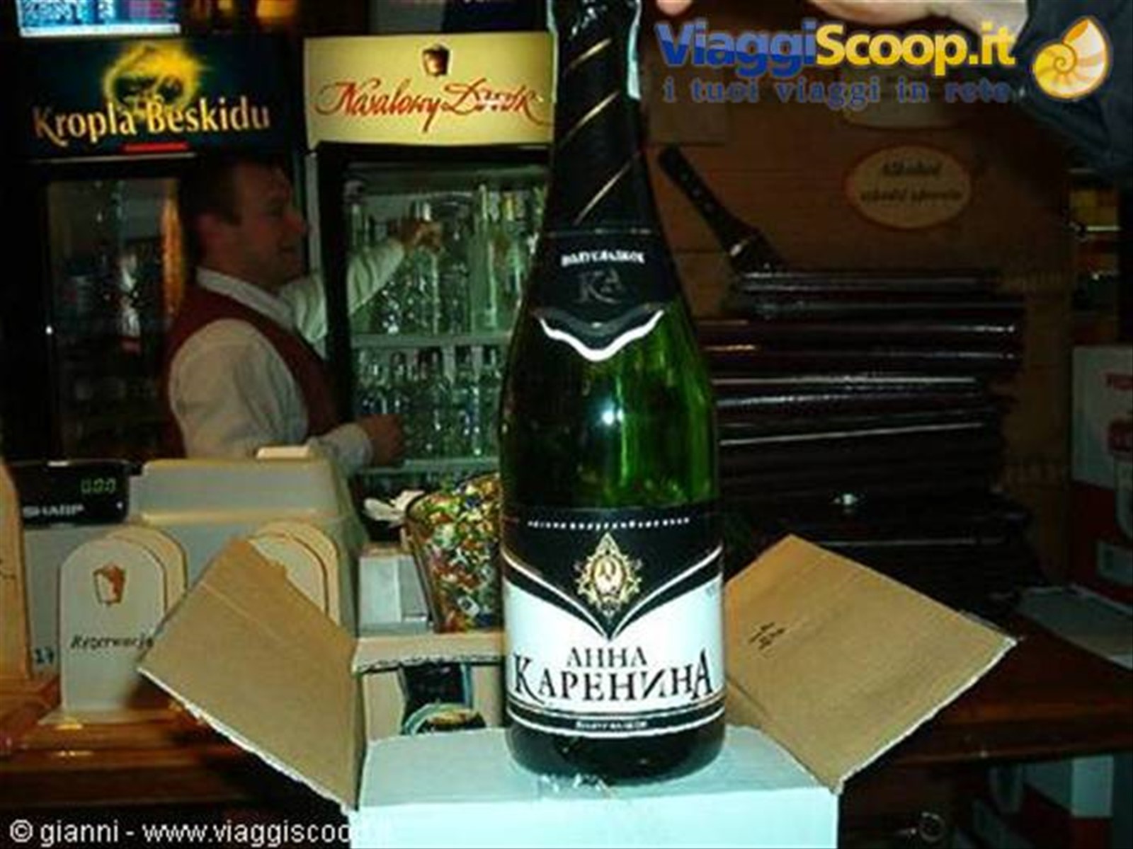 "Anna Karenina" - champagne russo: chissà cosa ne pensa Tolstoj???...
