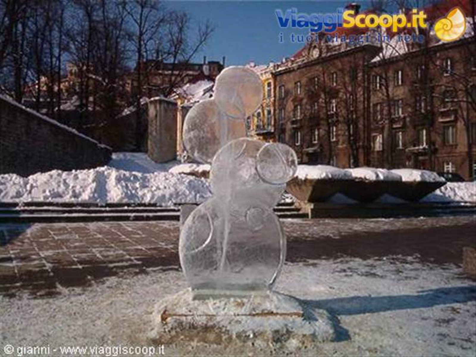 Scultura di ghiaccio