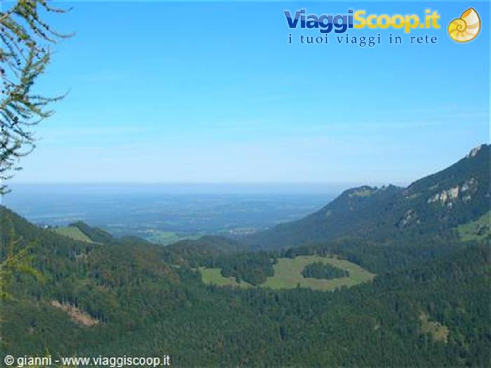 La Baviera vista dallo Kranzhorn