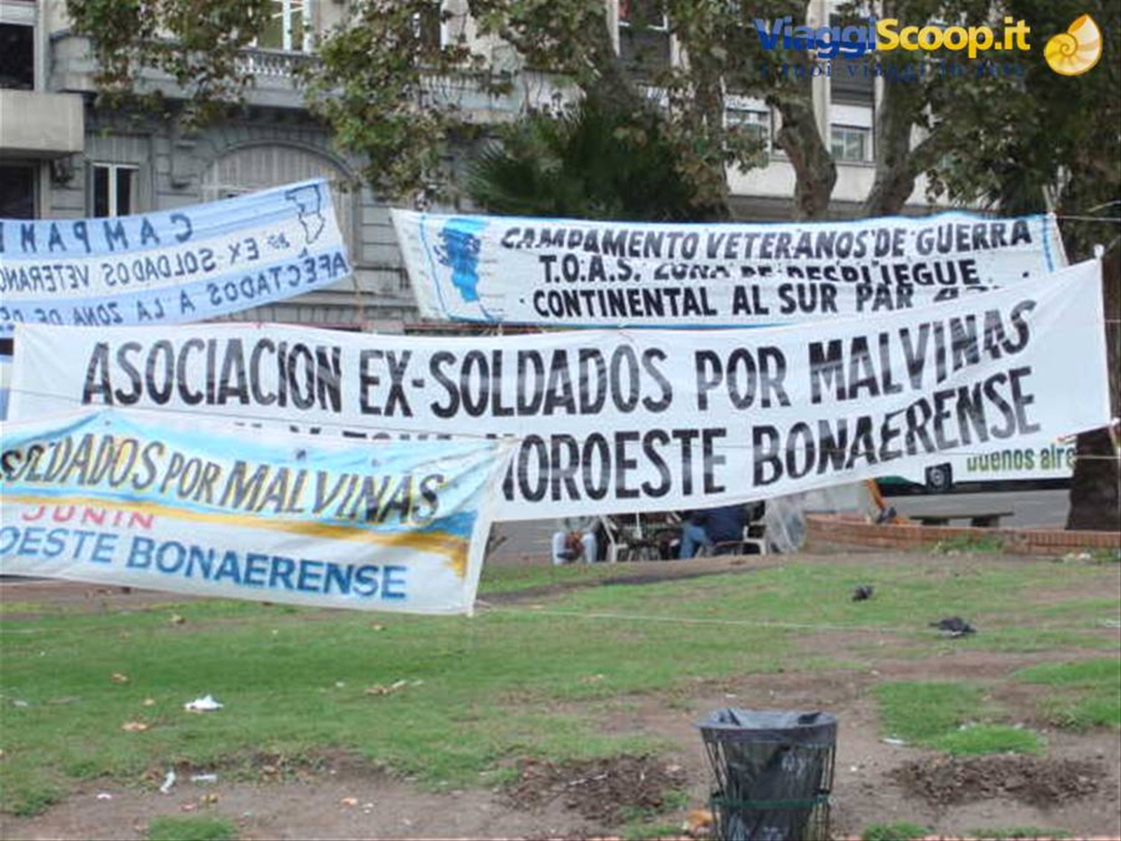 Protesta dei Veterani.