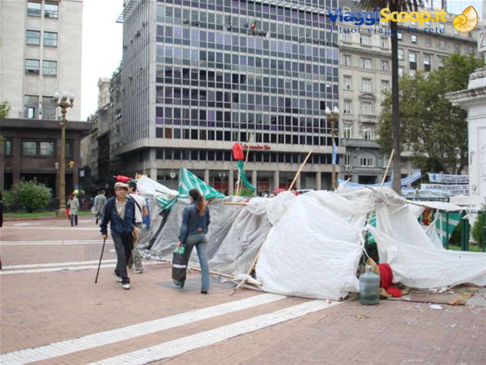 Protesta dei Veterani.