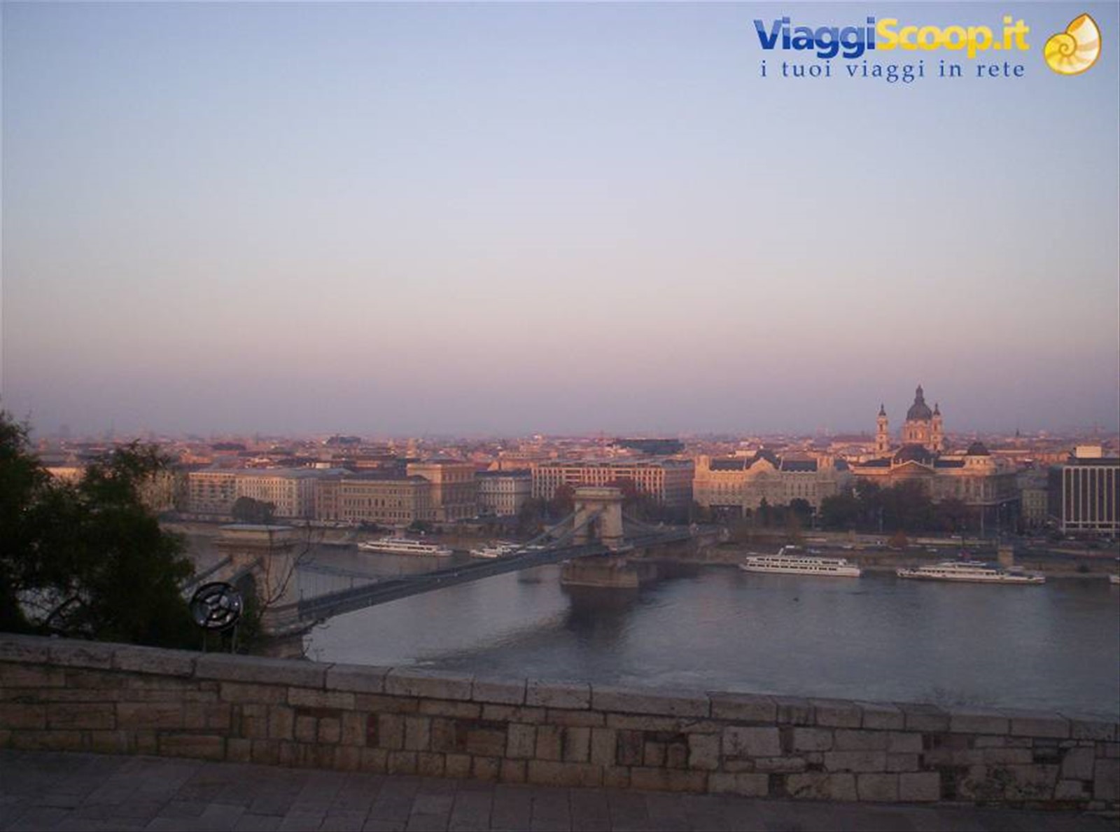 Tramonto sul Danubio