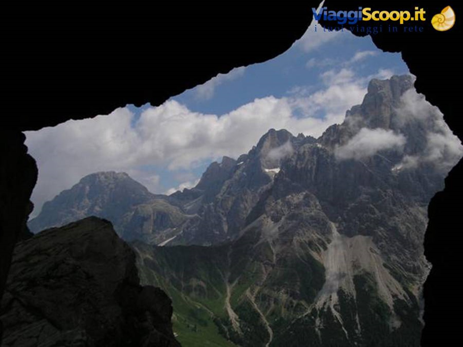 finestra aperta sul mondo dalla Piccola Cavallazza