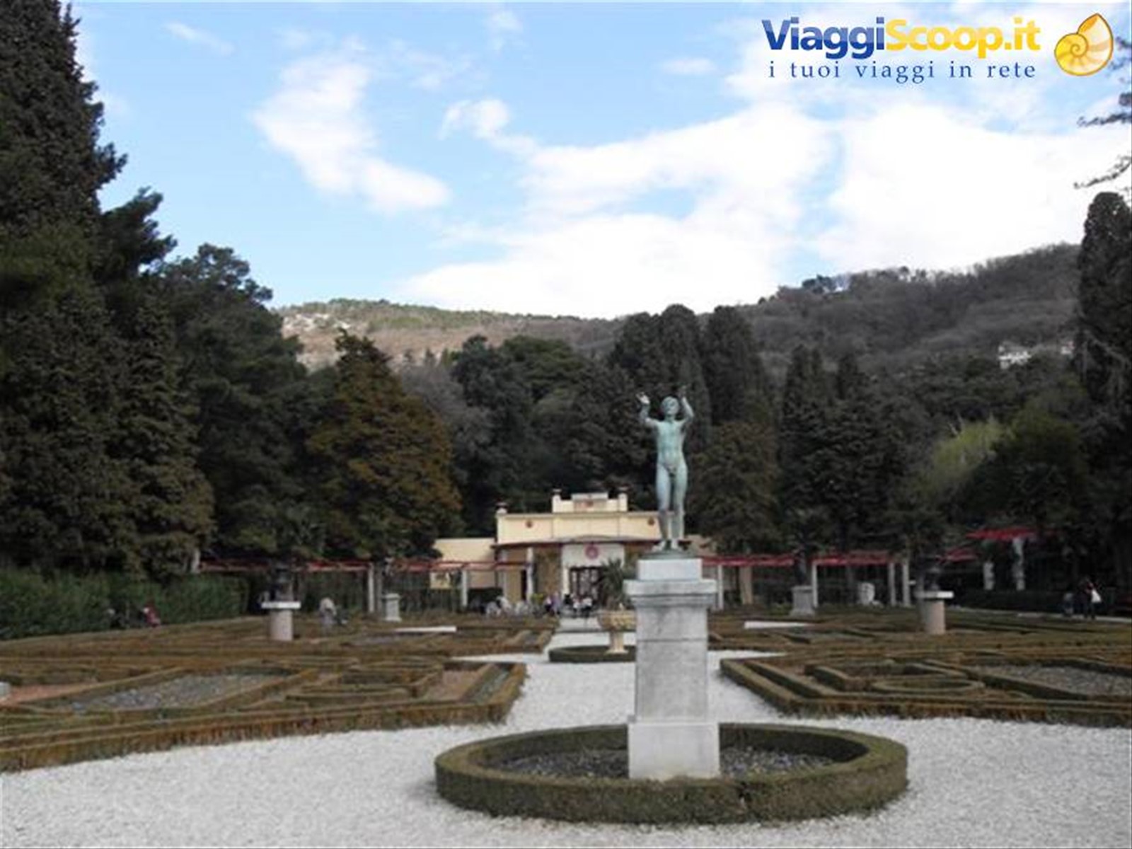 il parco del castello di Miramare