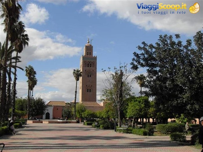 il minareto della moschea della Koutoubia