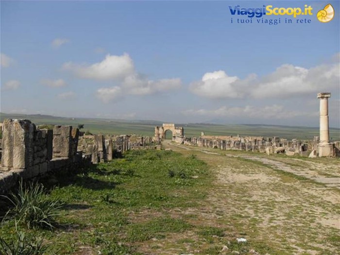 Volubilis e la porta di Tangeri