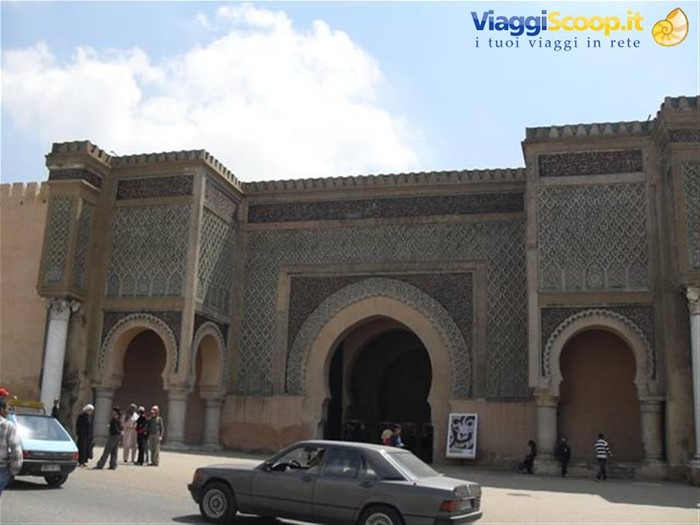 la porta Bab el Mansour a Meknes