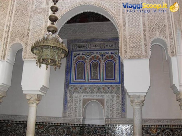 magici interni del museo a Meknes