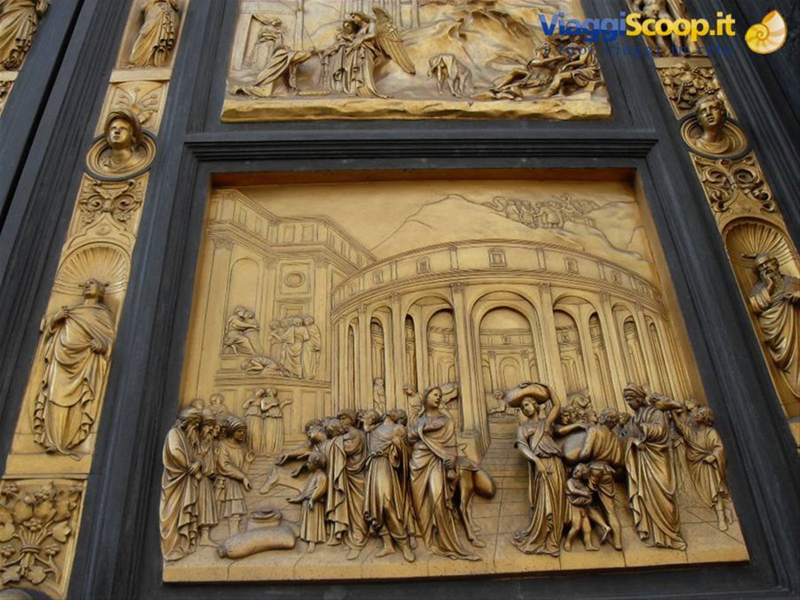 le bellissime porte del Battistero