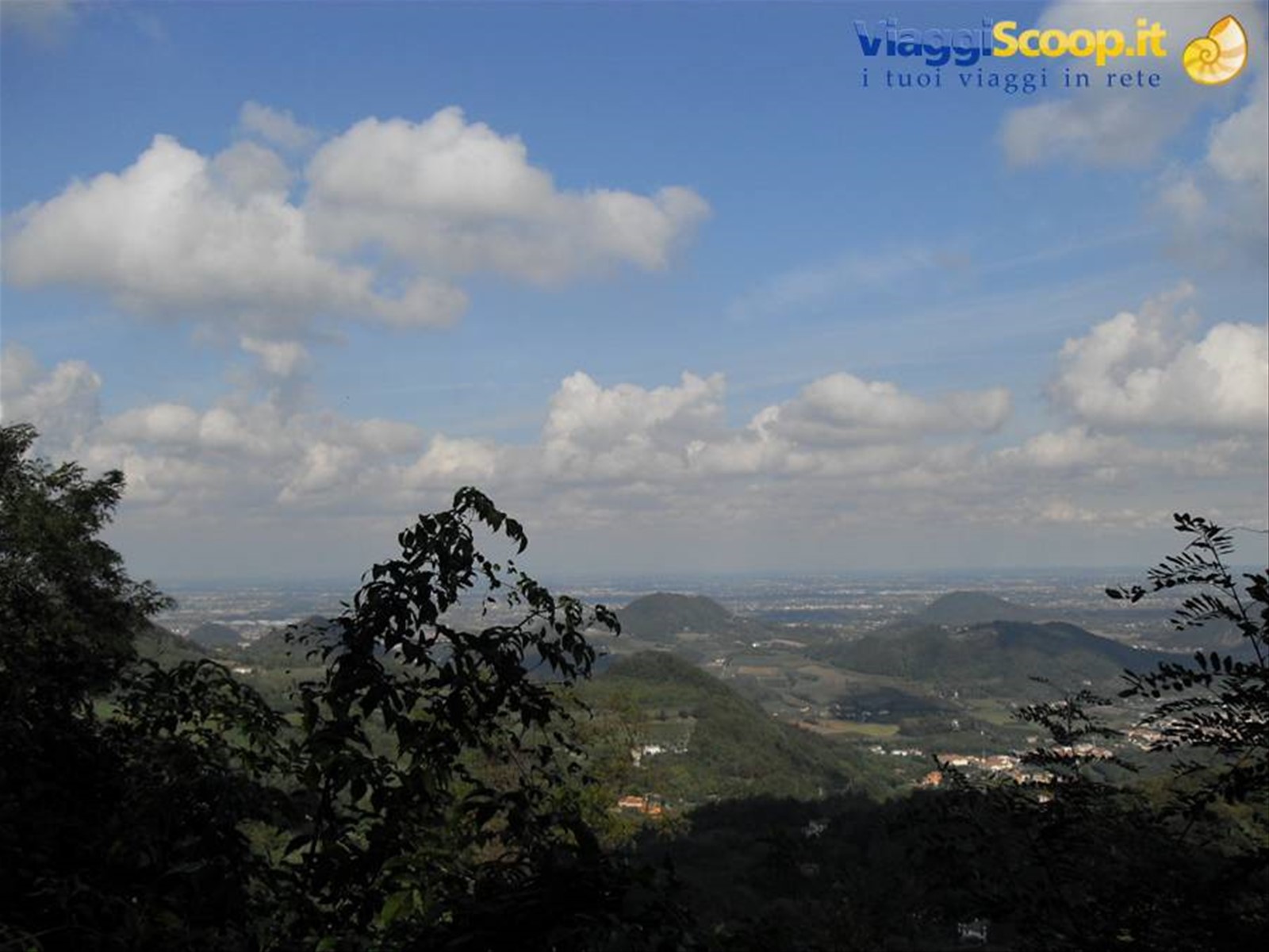 vista verso i Colli Euganei