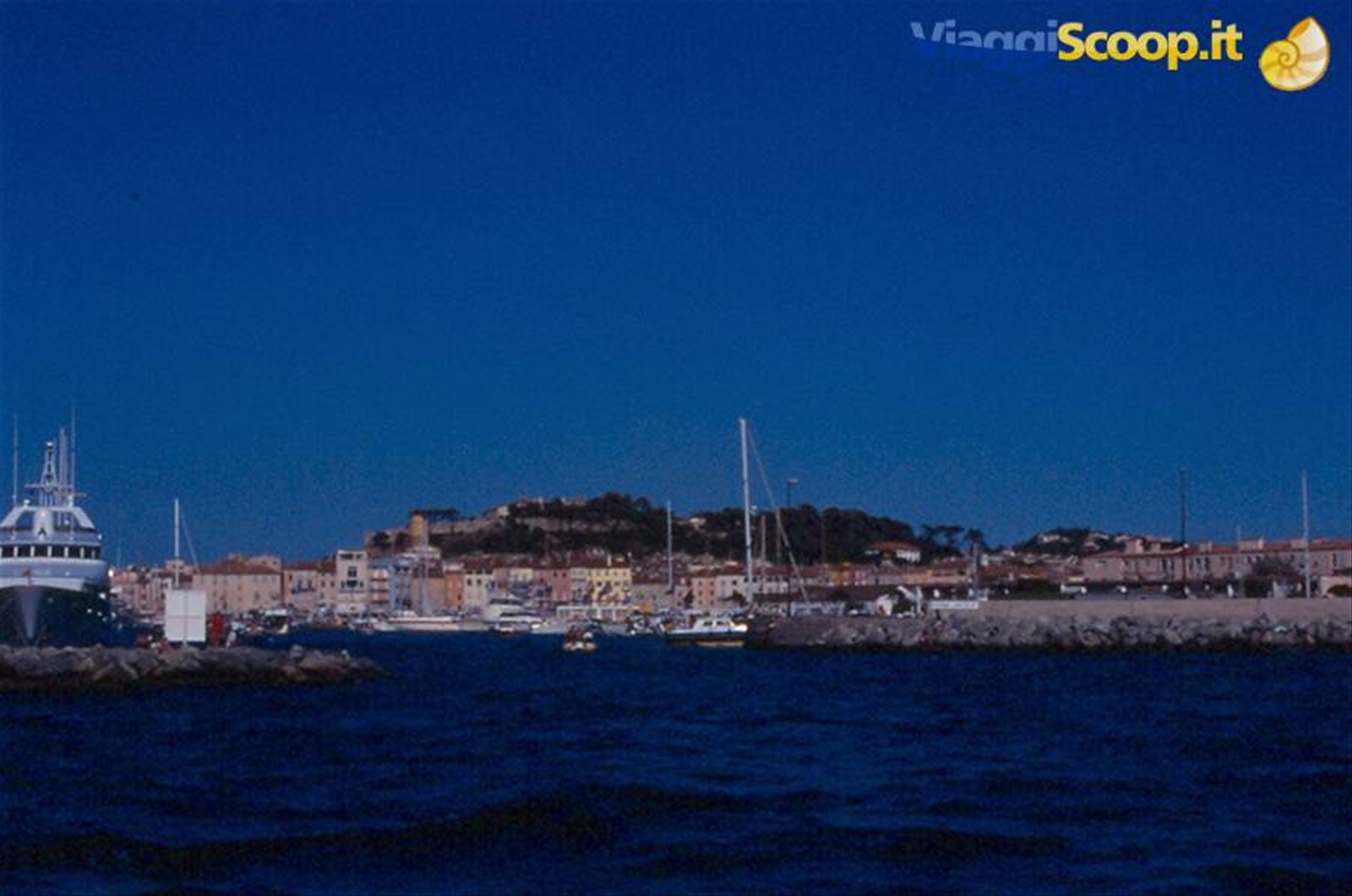 Saint Tropez dal mare