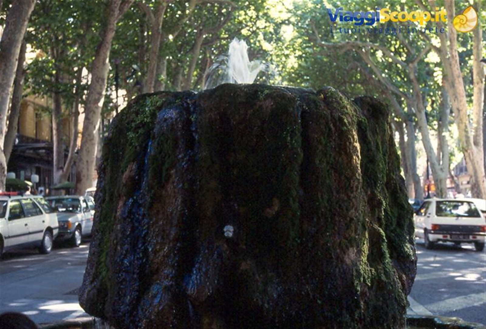 Aix en Provence, la fontana dall'acqua calda