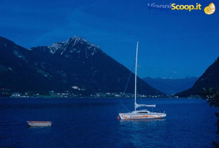 in barca sull'Achensee