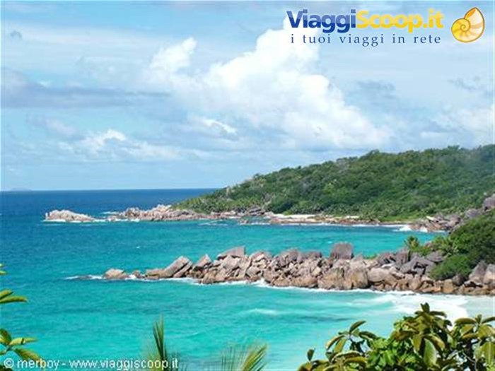 La Digue - Vista su Grande Anse e Petite Anse