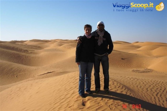 Io e Lus finalmente nel deserto!!!