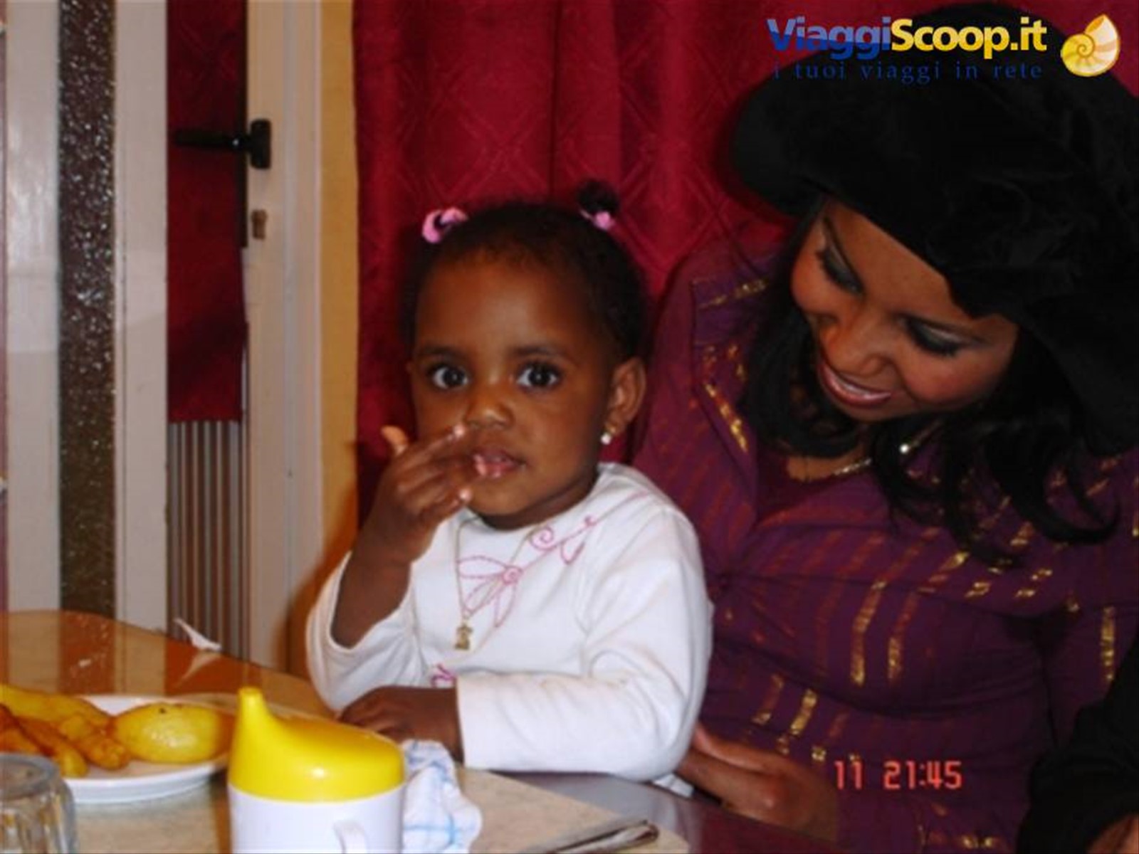 Faten e la piccola hanin