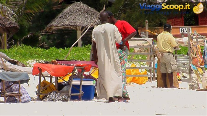 Watamu: venditori sulla spiaggia