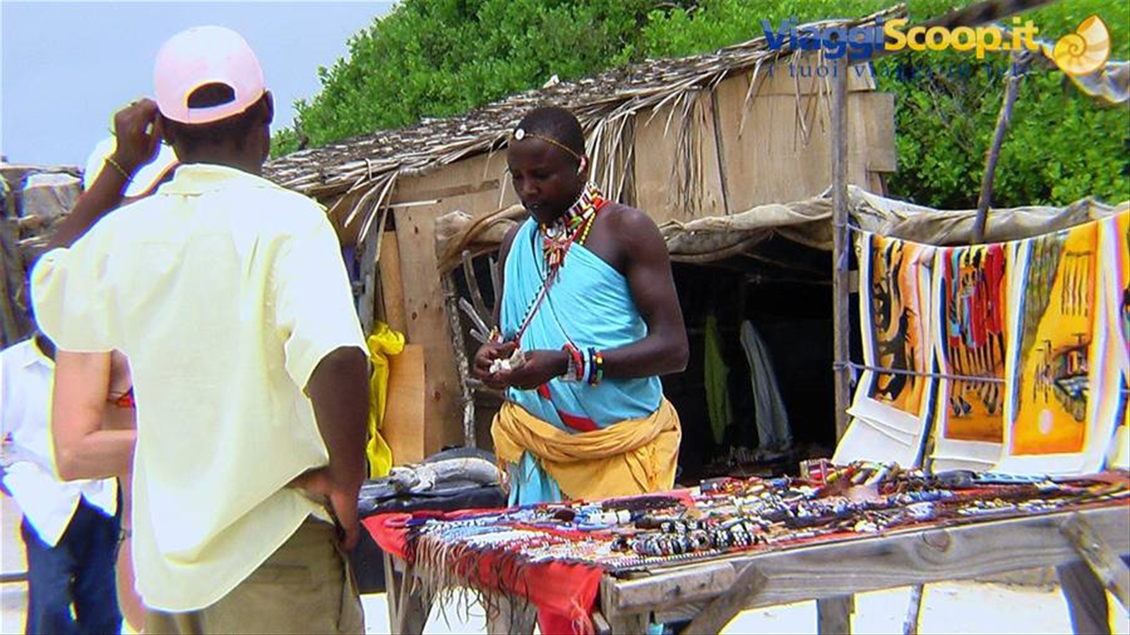 Watamu: venditori di souvenirs