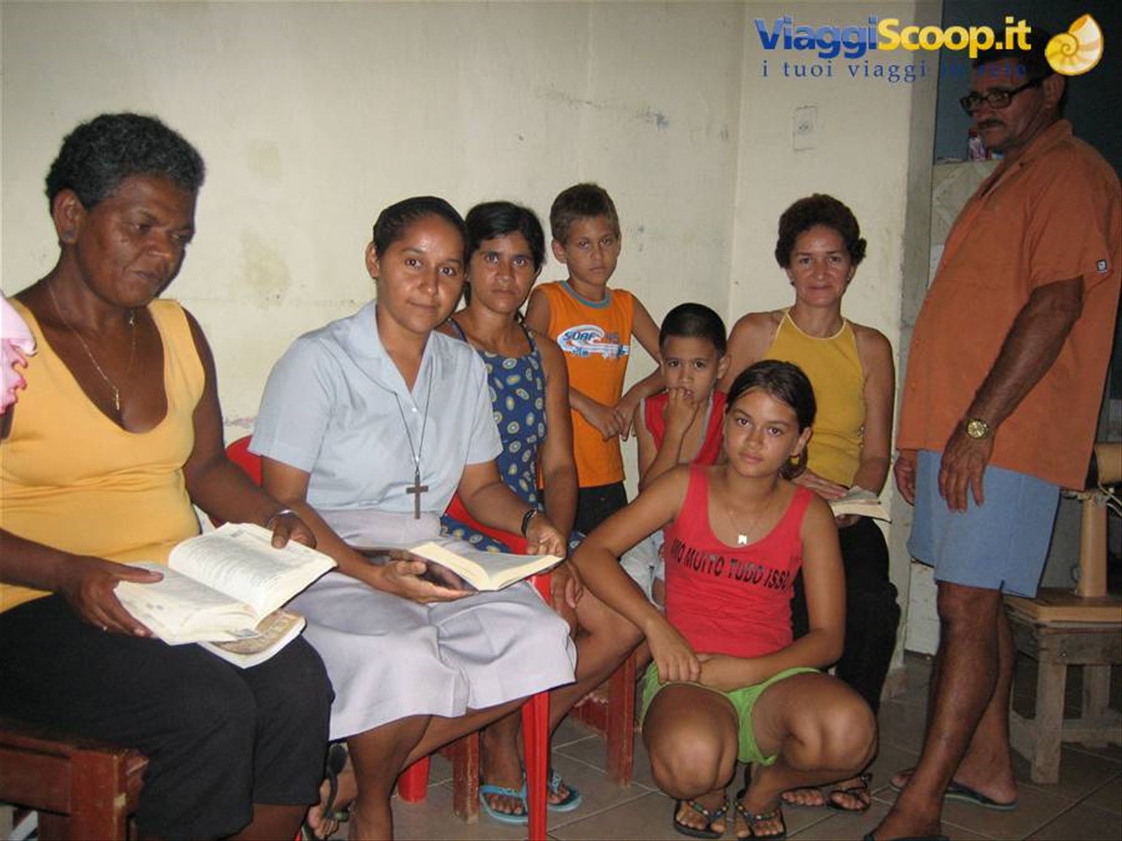 Lettura del vangelo in favela