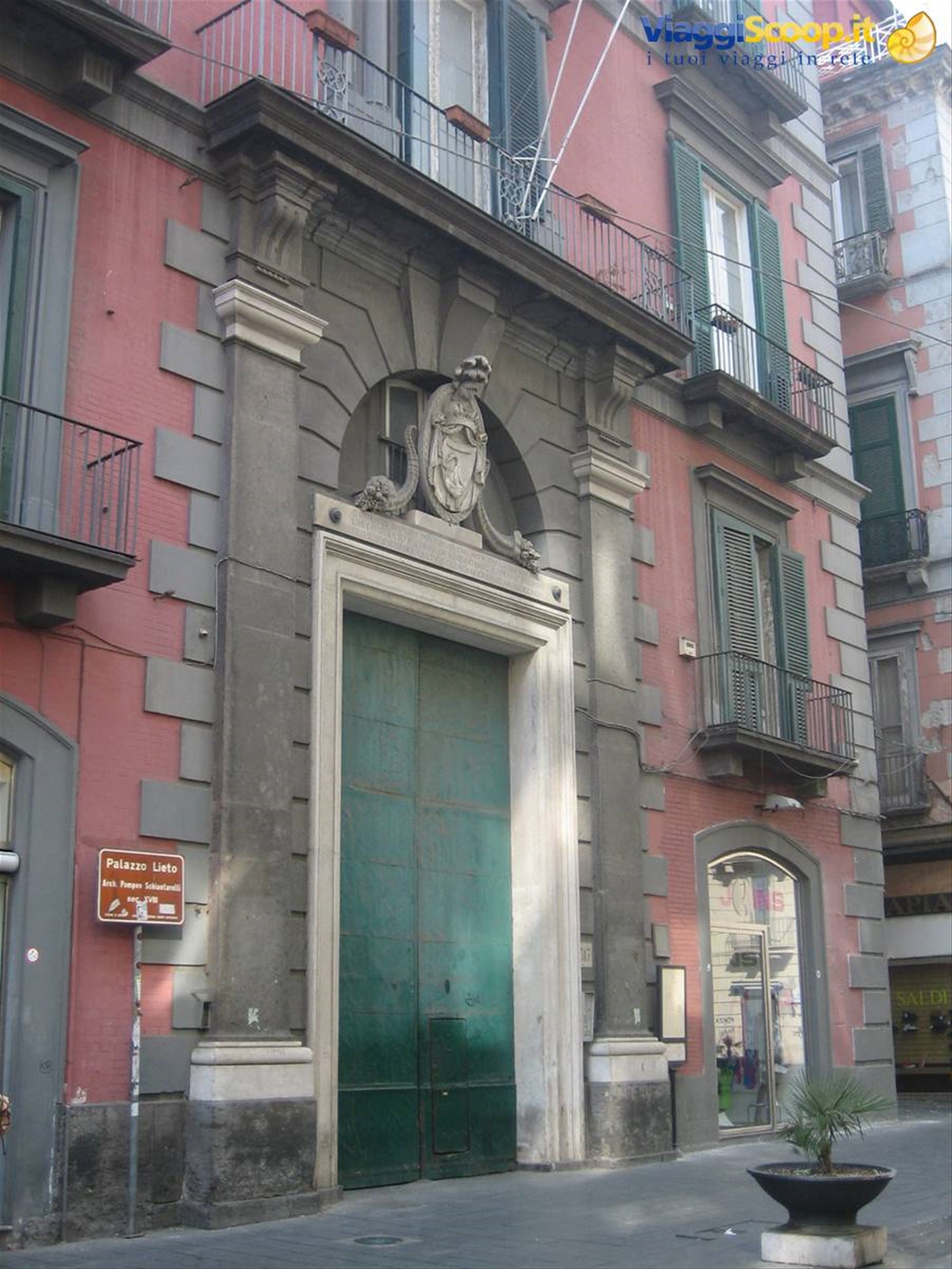 Palazzo Lieto, sec XVIII